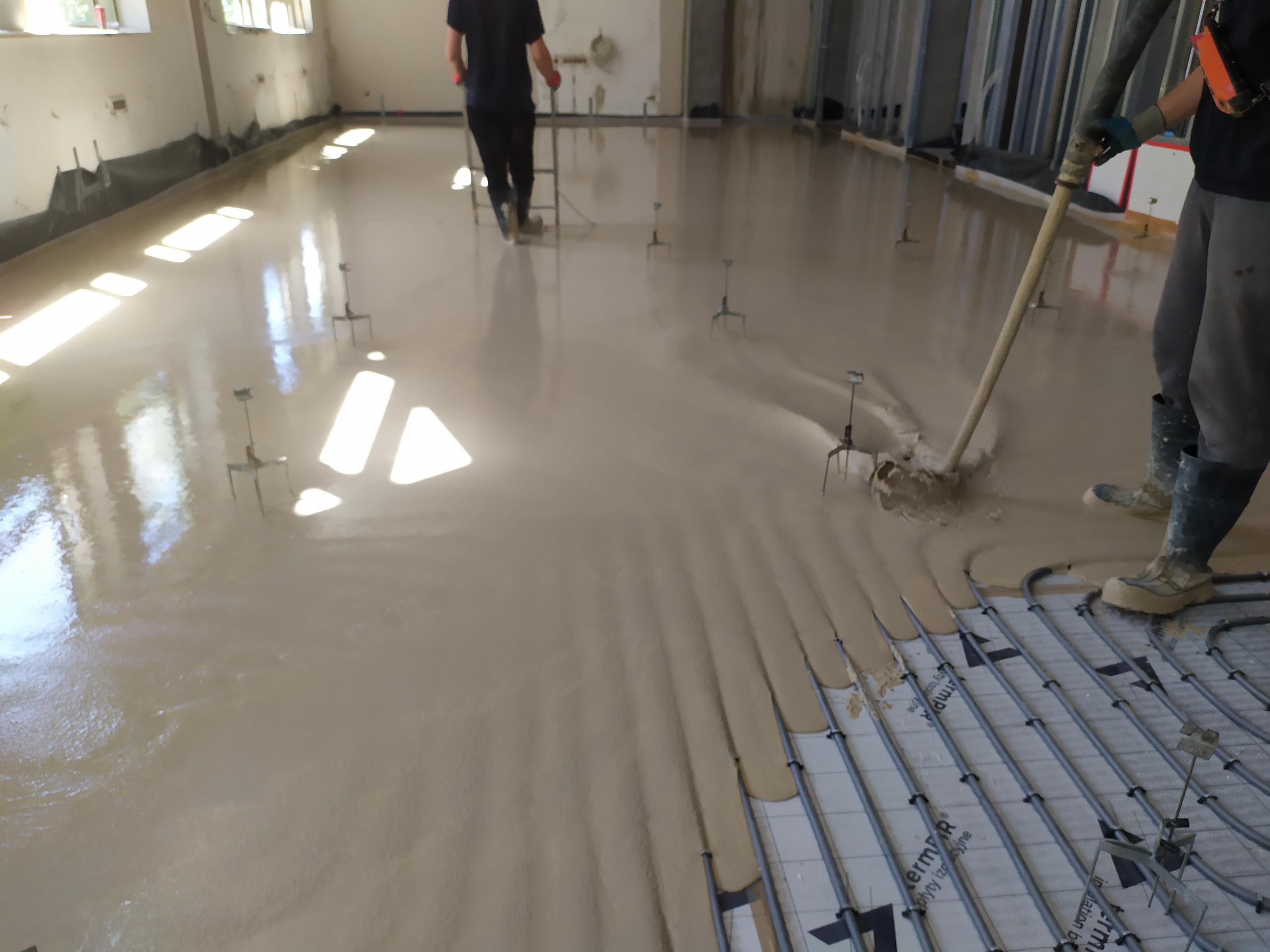 Posadzka anhydrytowa - realizacja 22