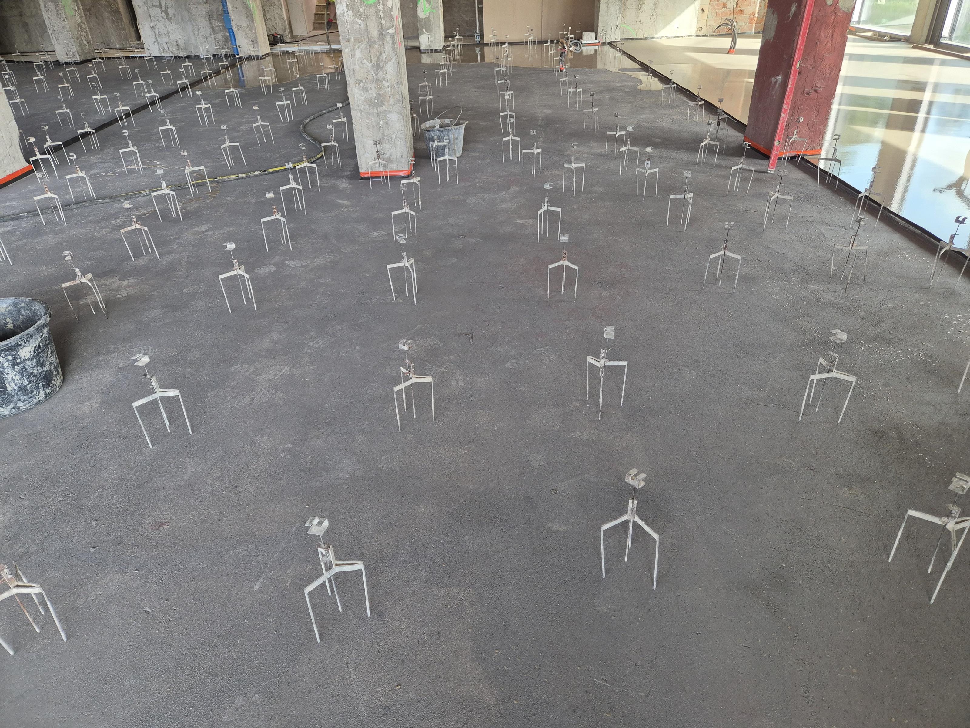 Masy samopoziomujące - realizacja 3