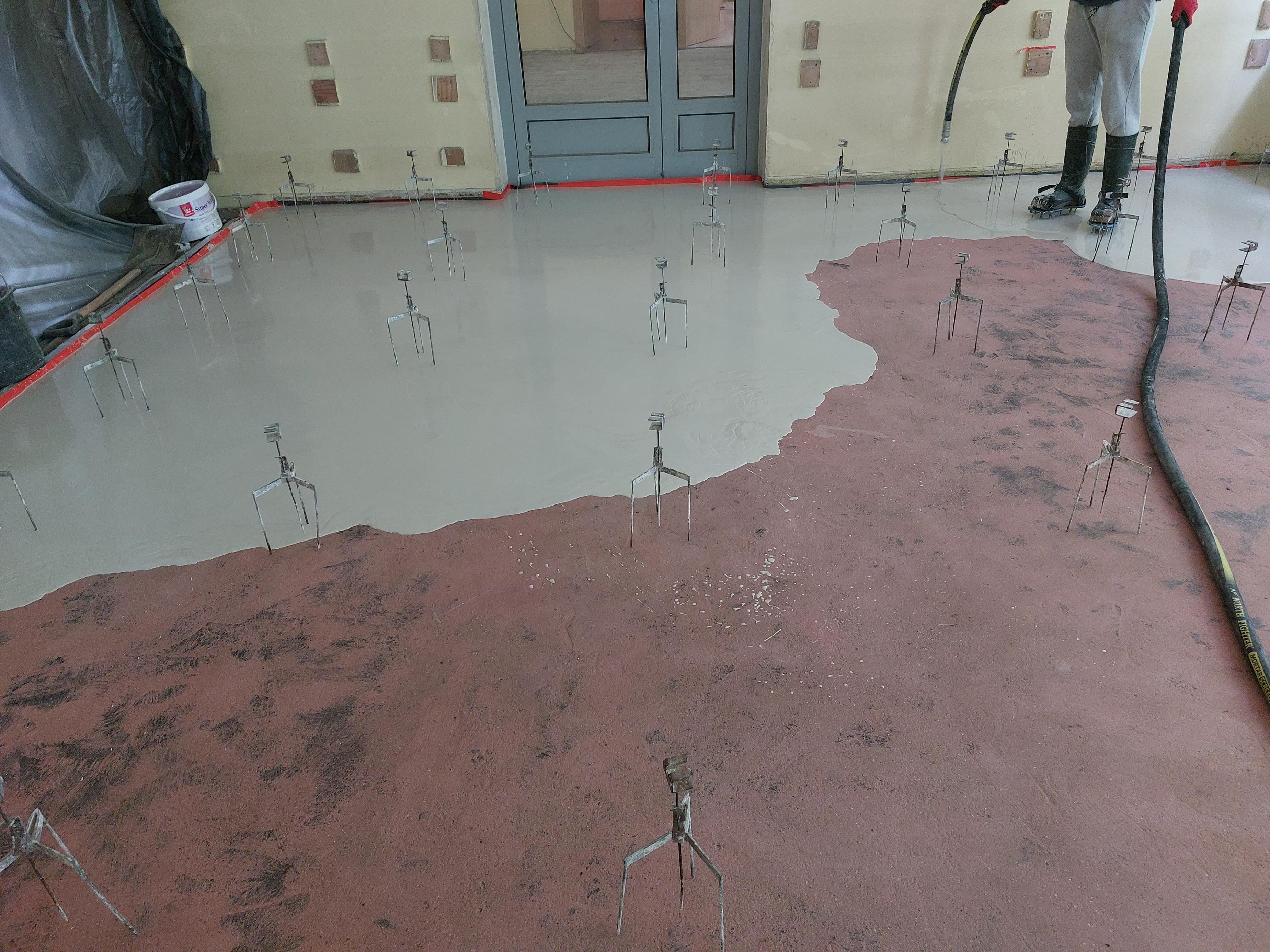 Masy samopoziomujące - realizacja 10