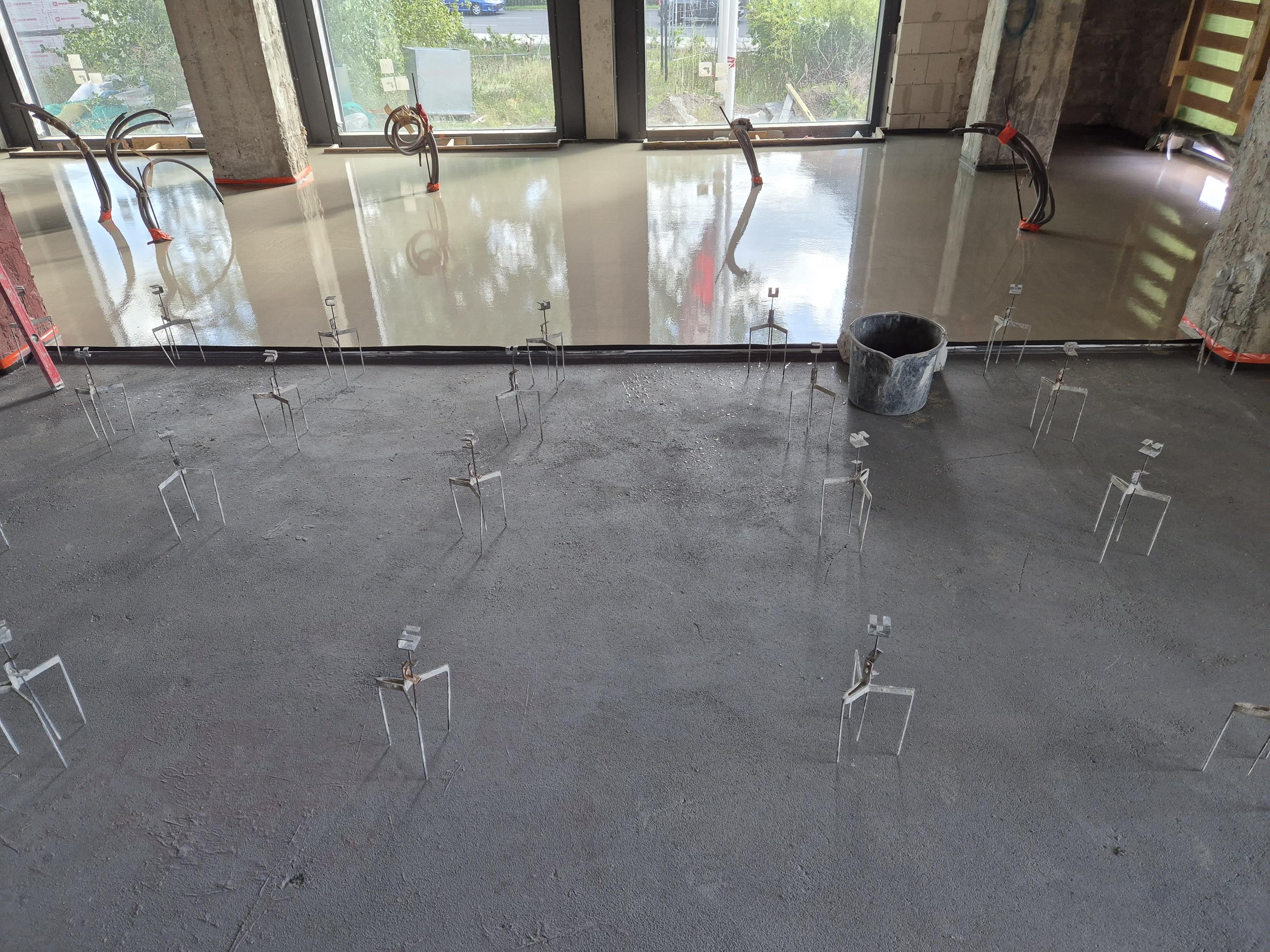 Masy samopoziomujące - realizacja 4