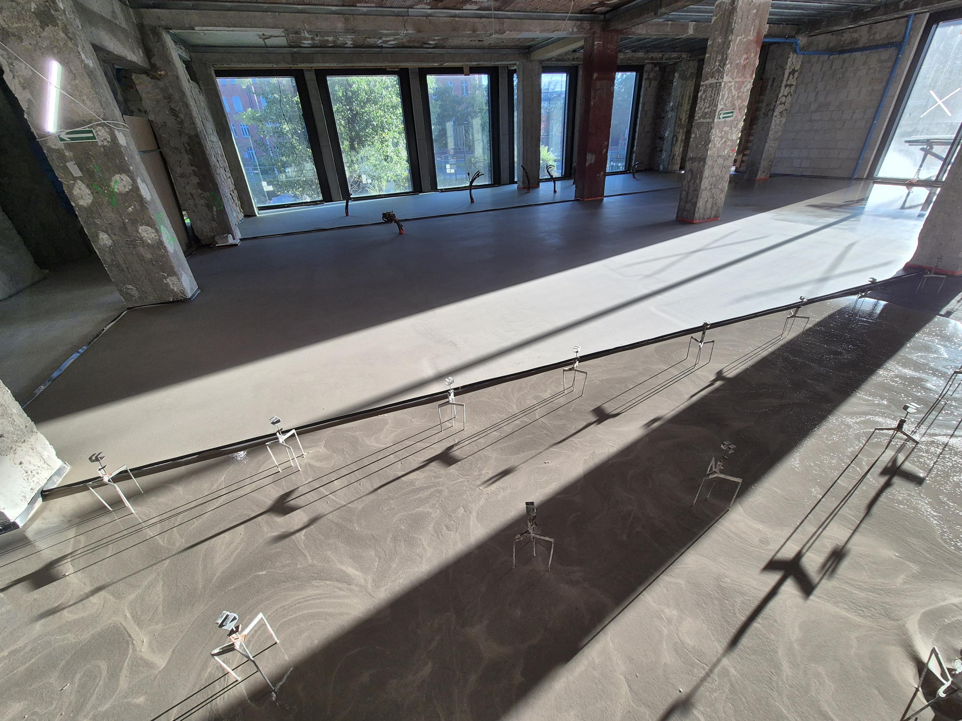 Masy samopoziomujące - realizacja 5