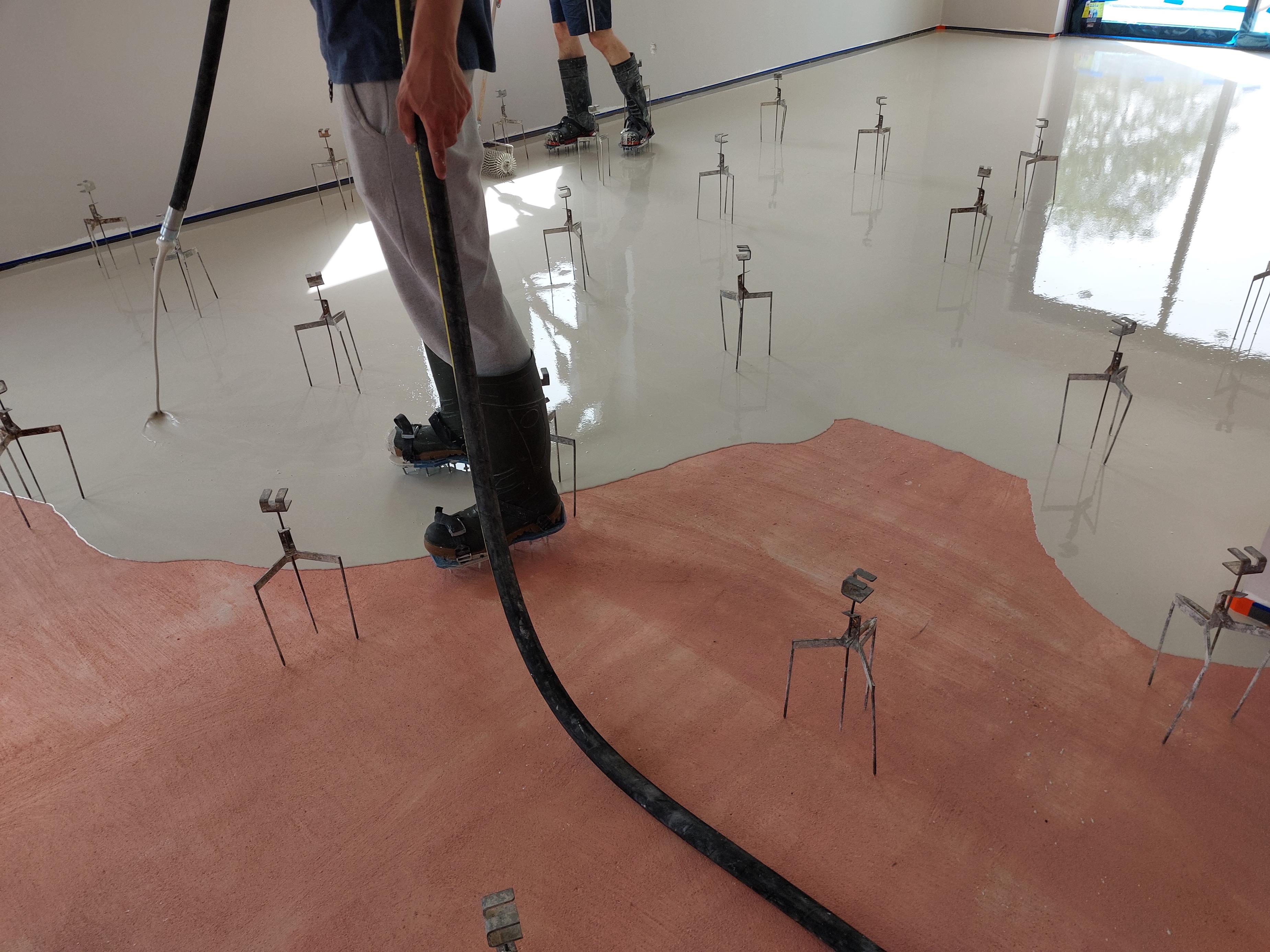 Masy samopoziomujące - realizacja 7