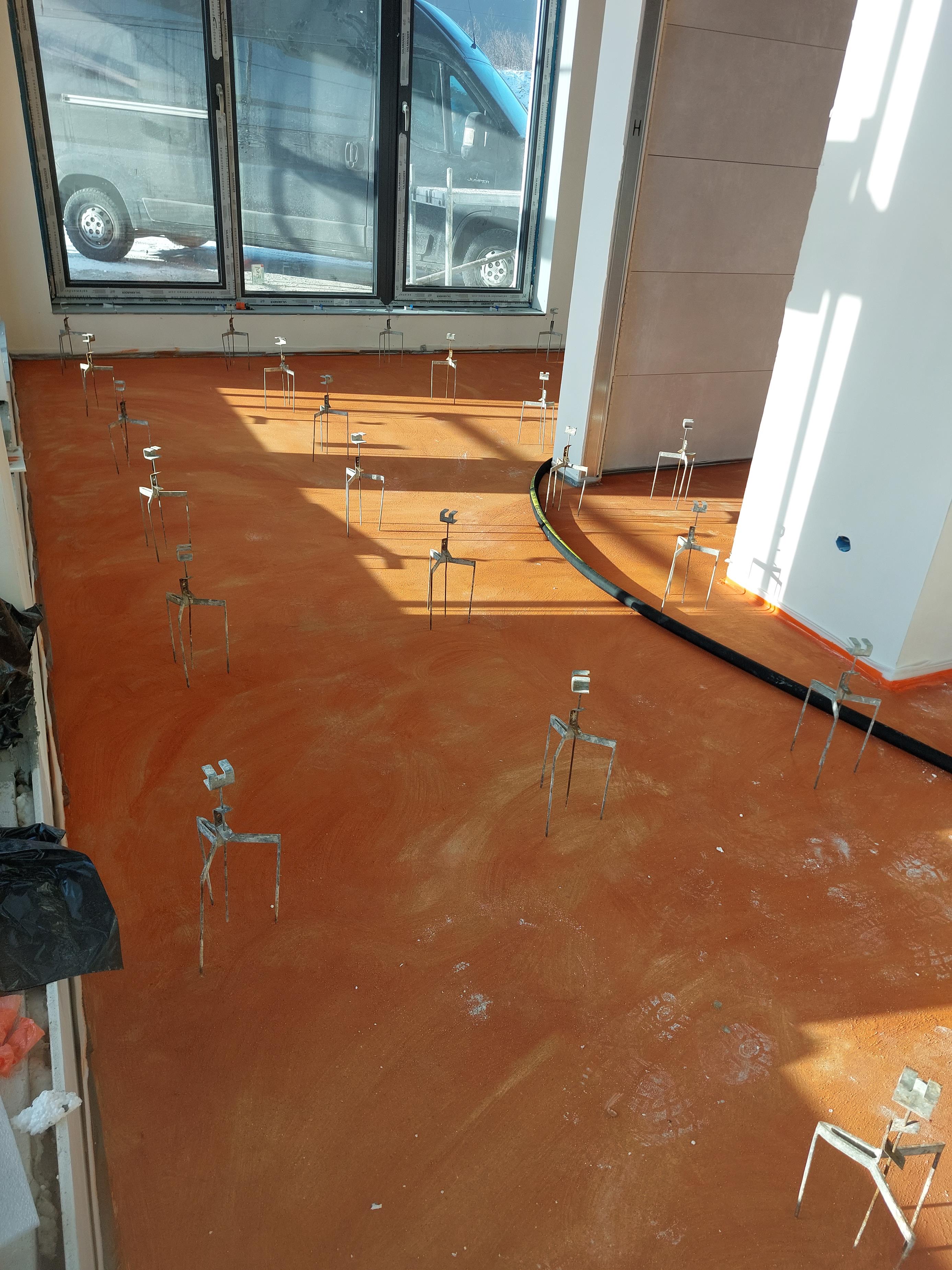 Masy samopoziomujące - realizacja 8